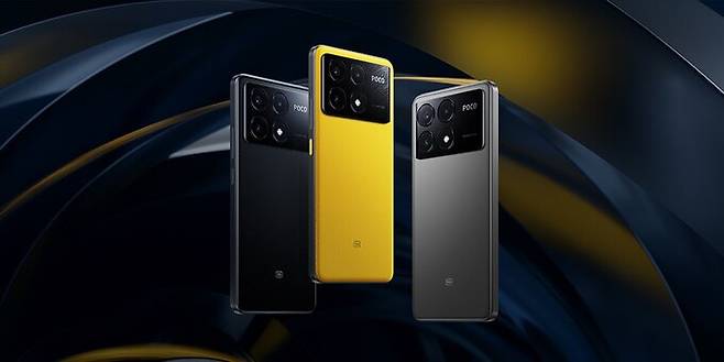 샤오미&nbsp;‘포코 X6 프로’ 모습.&nbsp; &nbsp; 샤오미 제공