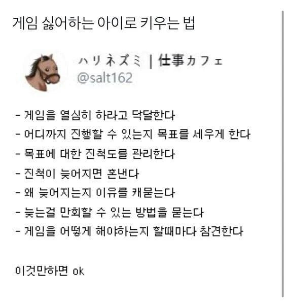 bb59deaa97182c6d4122919035133138.jpg 게임 싫어하는 아이로 키우는 방법.jpg