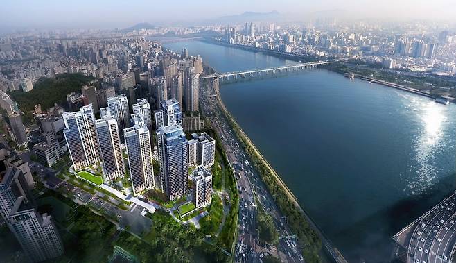 서울 강남구 청담동 청담 르엘 조감도. 사진=롯데건설