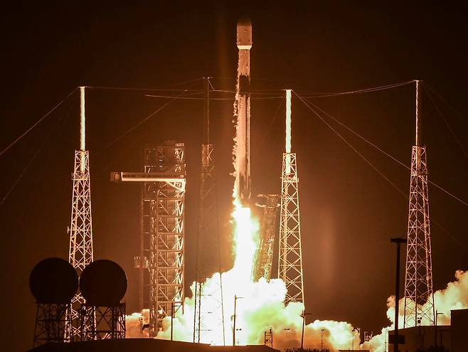 스페이스X의 팰컨9 로켓 /AP=연합뉴스