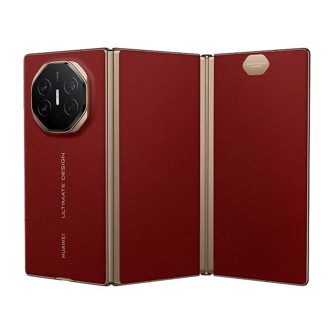 화웨이, 두 번 접는 폰 ‘메이트XT’ 공개.. 두께