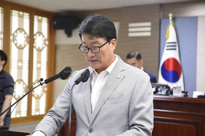 박수현 의원. 군위군의회 제공 