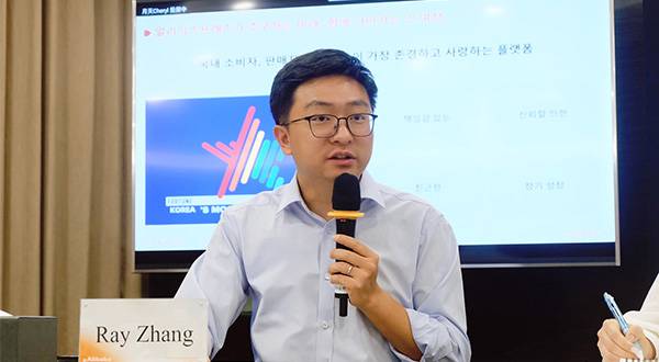 On the 3rd, AliExpress Korea CEO Ray Zhang is being interviewed at Alibaba Group’s Xixi Campus. [Courtesy of Alibaba]