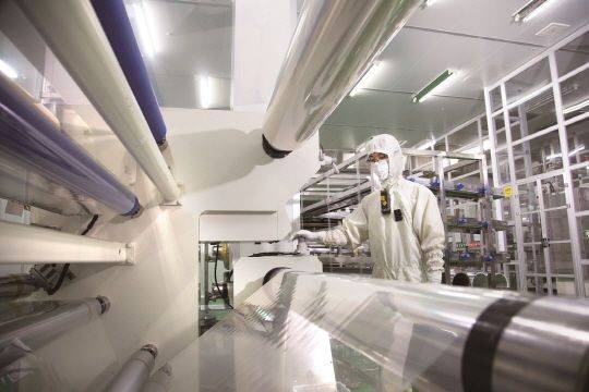 삼성SDI편광필름 공장 모습. ⓒ삼성SDI