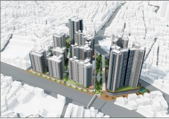 가리봉2구역 주택정비형 재개발사업 조감도. <서울시 제공>