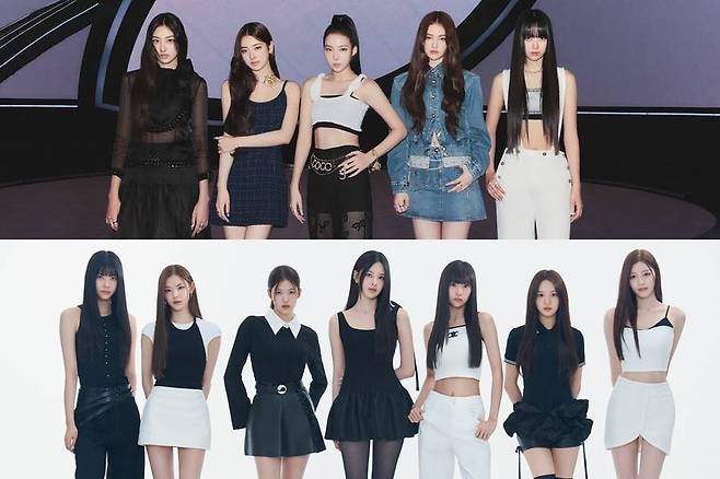 ▲ 미야오(위), 이즈나. 제공| 더블랙레이블, 웨이크원