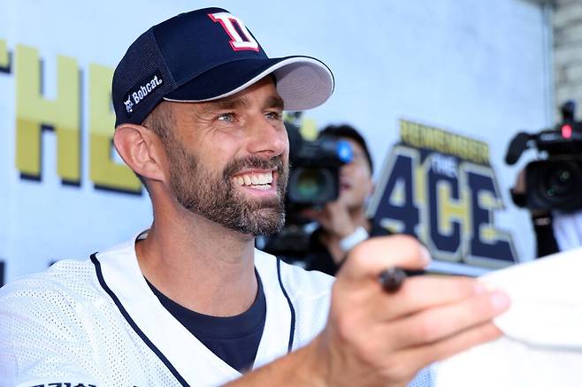 ▲ 더스틴 니퍼트 ⓒ두산 베어스