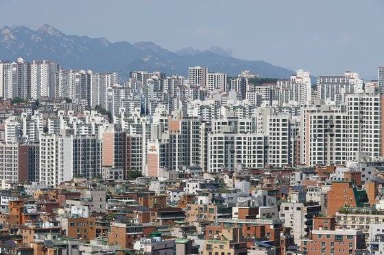 서울 아파트 전경. 중앙일보
