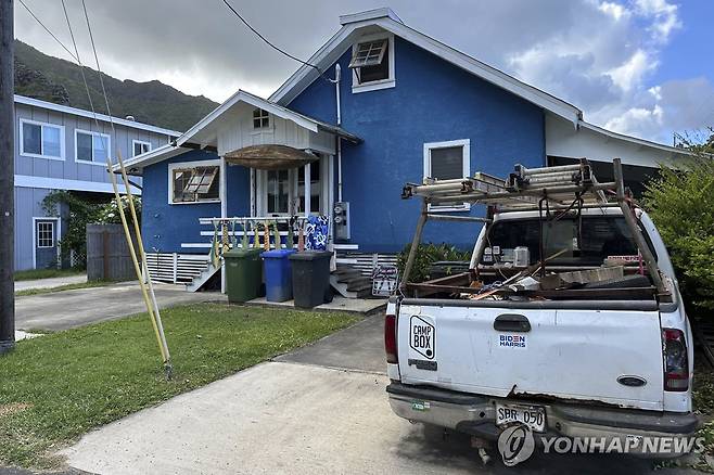 트럼프 암살 시도 용의자 자택 [AP=연합뉴스 자료 사진]