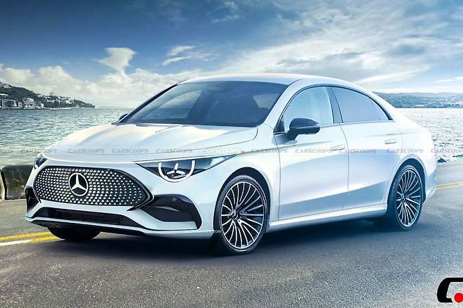 벤츠 차세대 CLA 예상도