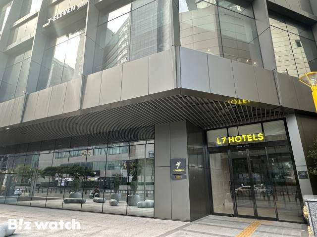 L7 해운대 입구. / 사진=정혜인 기자 hij@