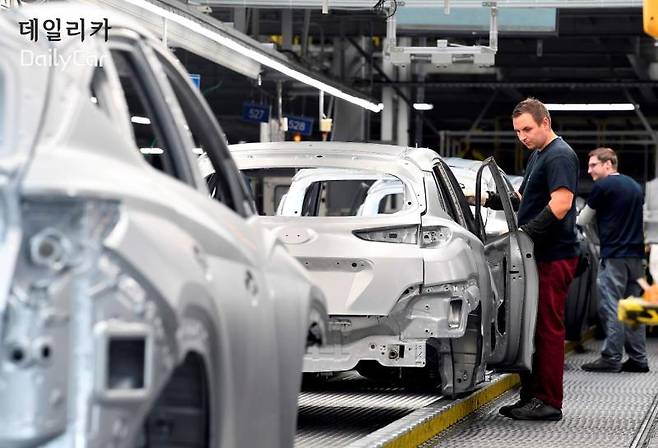 현대차 체코공장 i30 생산공정