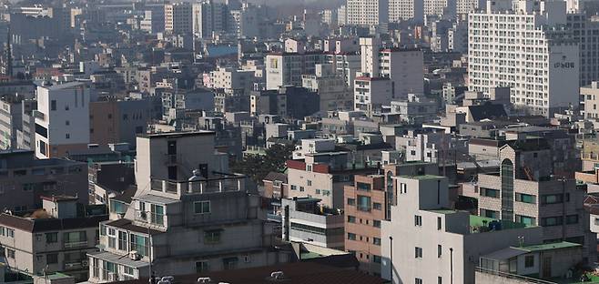 전세사기와 깡통전세 피해가 큰 서울 강서구 화곡동 일대 빌라 전경. [매경DB]