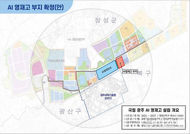 [광주=뉴시스] 광주 인공지능(AI)영재고등학교 부지. (사진=광주시청 제공). photo@newsis.com *재판매 및 DB 금지