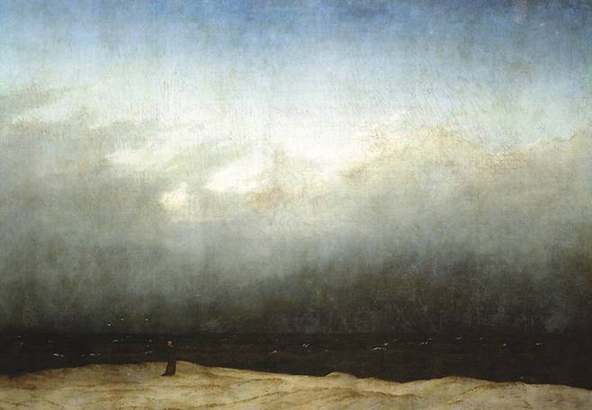 카스파 다비드 프리드리히 ‘바닷가의 카푸친 수도사’(1809~10)