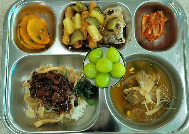 흑백요리사 급식대가님 실제 급식판 사진