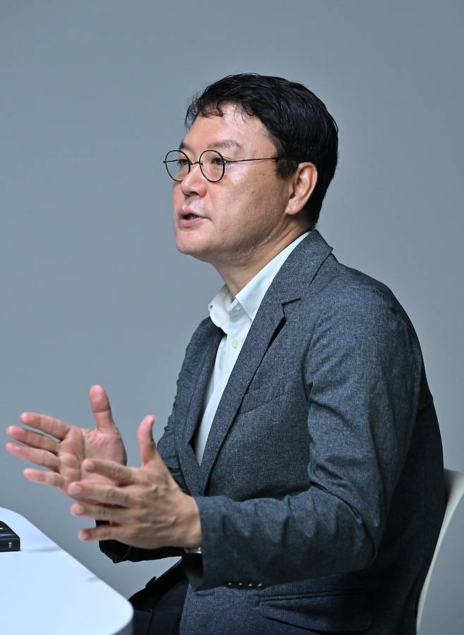 박승찬 용인대 중국학과 교수가 20일 오전 서울 용산구 헤럴드스퀘어에서 헤럴드경제와 인터뷰를 하고 있다. 임세준 기자