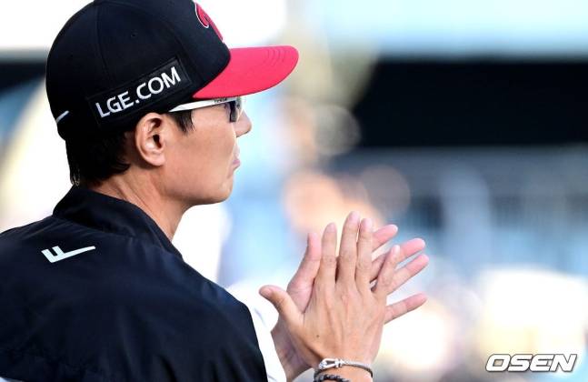 염경엽 LG 트윈스 감독.