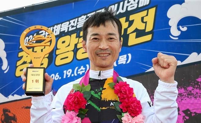 김민천은 지난 6월 ‘이사장배 경정 왕중왕전’에서 13년 만에 우승을 차지하며 제2의 전성기를 맞았다.