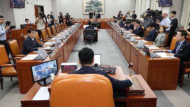 국회 운영위원회 전체회의 [사진제공:연합뉴스]