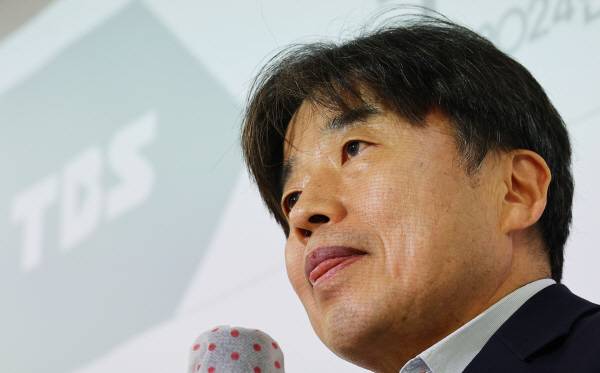 ▲이성구 TBS 대표 직무대행. ⓒ연합뉴스