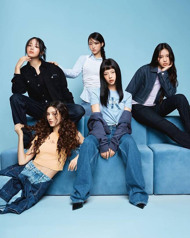 뉴진스. 캘빈클라인