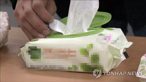 물티슈 ※사진은 기사와 직접 관련 없음. [연합뉴스]