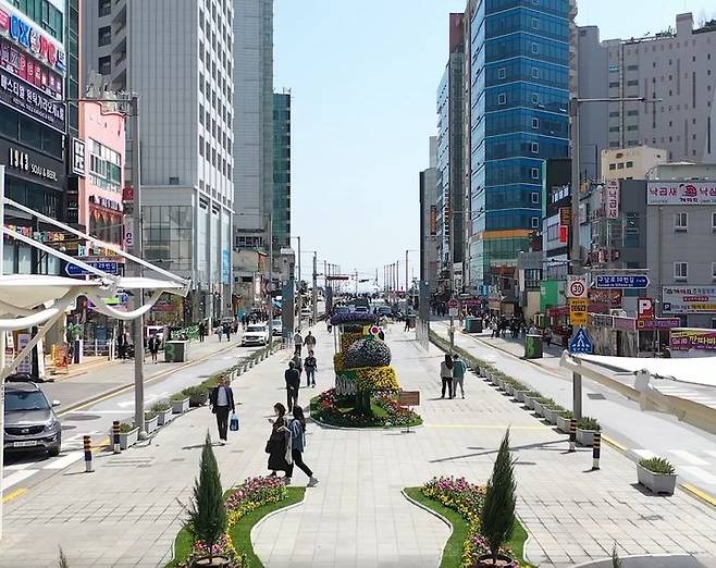 [부산=뉴시스] 부산 해운대구 구남로 일대 (사진=부산 해운대구 제공) 2024.09.26. photo@newsis.com *재판매 및 DB 금지