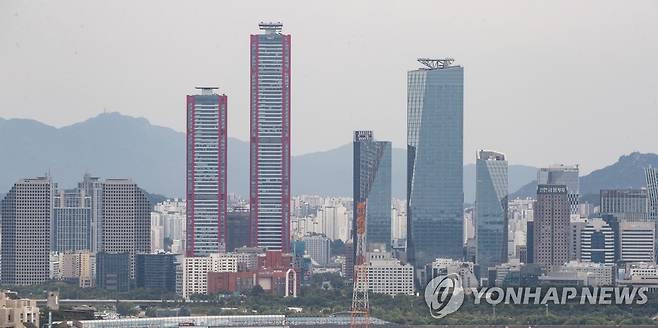 여의도 전경, 여의도 증권가 모습 [연합뉴스 자료사진]