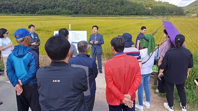 대구경북신공항 예정지 견학 [광주시 제공. 재판매 및 DB 금지]