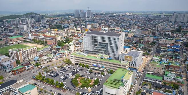 익산시청 신청사 전경