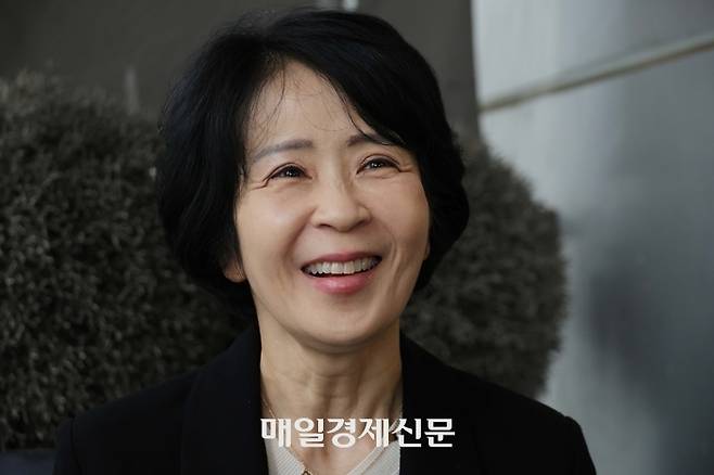 국민의힘 최수진 의원이 서울 강남구 모처에서 매일경제와 인터뷰하고 있다. [사진=한주형 기자]