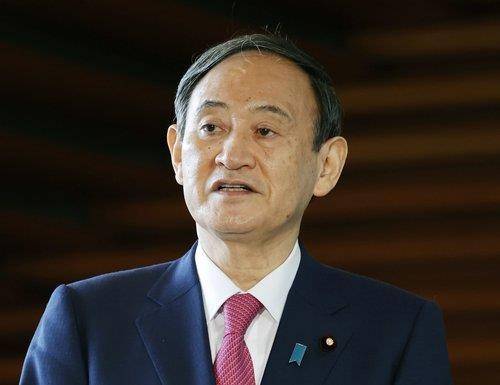 스가 요시히데 [교도 = 연합뉴스]