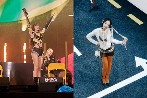 걸그룹 블랙핑크의 멤버 리사와 제니(왼쪽부터)가 연달아 신곡을 발표한다. 사진제공｜소니뮤직엔터테인먼트코리아·OA엔터테인먼트