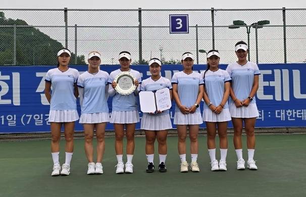 여대부 단체전 우승 인천대학교