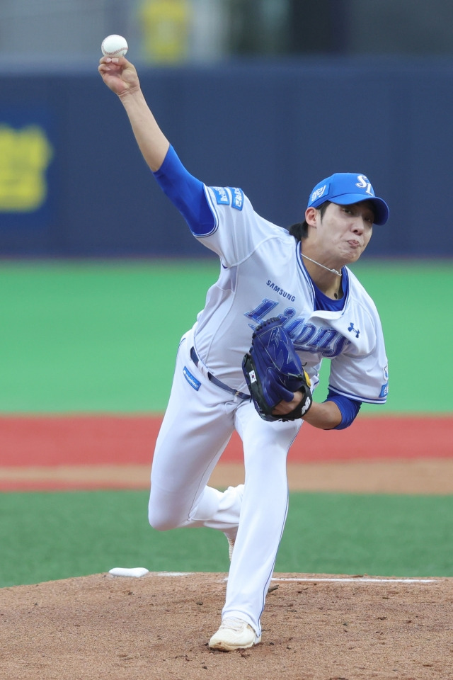 삼성 라이온즈 원태인. 연합뉴스