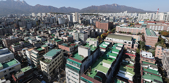 서울 아파트 전셋값이 오름세를 이어가는 중이다.
사진은 서울 강북권 아파트 전경(매경DB).