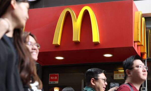 서울시내 맥도날드 매장. 뉴시스