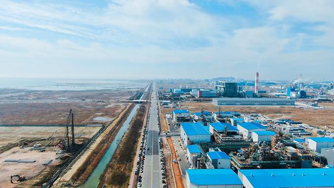 새만금국가산업단지 모습.(새만금개발청 제공)