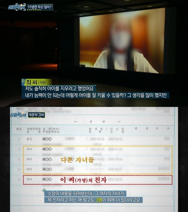 [사진출처=MBC '실화탐사대' 갈무리]