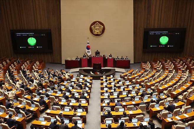 국회 본회의 ⓒ뉴시스