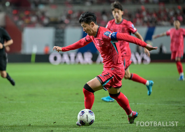 손흥민(대한민국 남자 축구대표팀). 서형권 기자