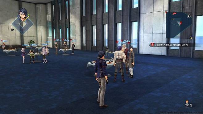 초반에는 대화 임무가 끝없이 이어진다