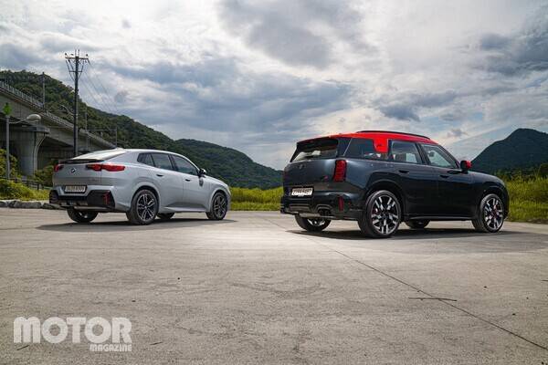 뉴 MINI 컨트리맨 JCW,&nbsp;BMW X2&nbsp; 사진 모터매거진 최재혁 기자