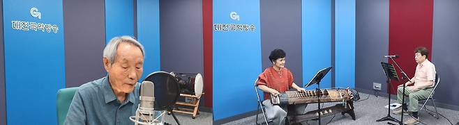 용비어천가 낭송 김차규 교수, 치화평 연주 거문고 연주 정화순 교수, 노래 이승재 교수.