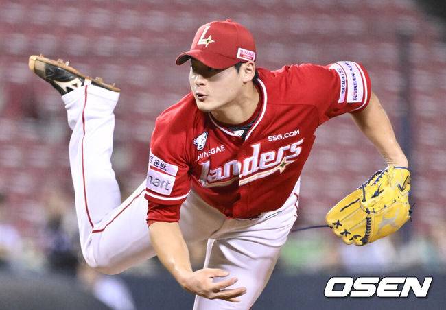 [OSEN=조은정 기자] SSG 조병현. 2024.08.21 /cej@osen.co.kr