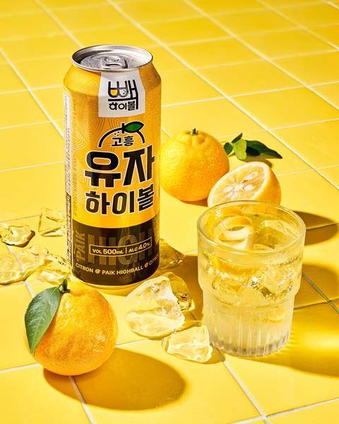 빽하이볼 유자 [더본코리아 제공. 재판매 및 DB금지]