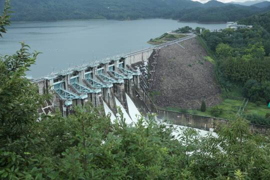 대청다목적댐 전경 모습. 한국수자원공사 제공
