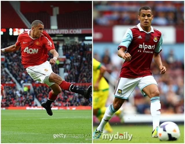 맨유와 웨스트햄 시절 모리슨./게티이미지코리아