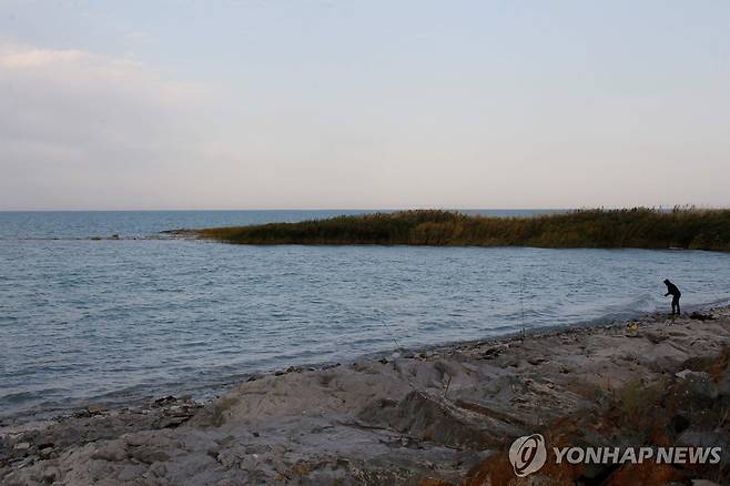 카자흐스탄 발하시 호수 카자흐스탄 옛 수도 알마티에서 북쪽으로 약 400km 떨어진 발하시 호수 [AFP 연합뉴스 자료사진. 재판매 및 DB 금지]